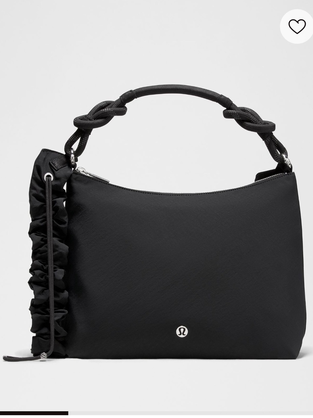 Convertible Ruched Strap Crossbody
Bag 6.5L